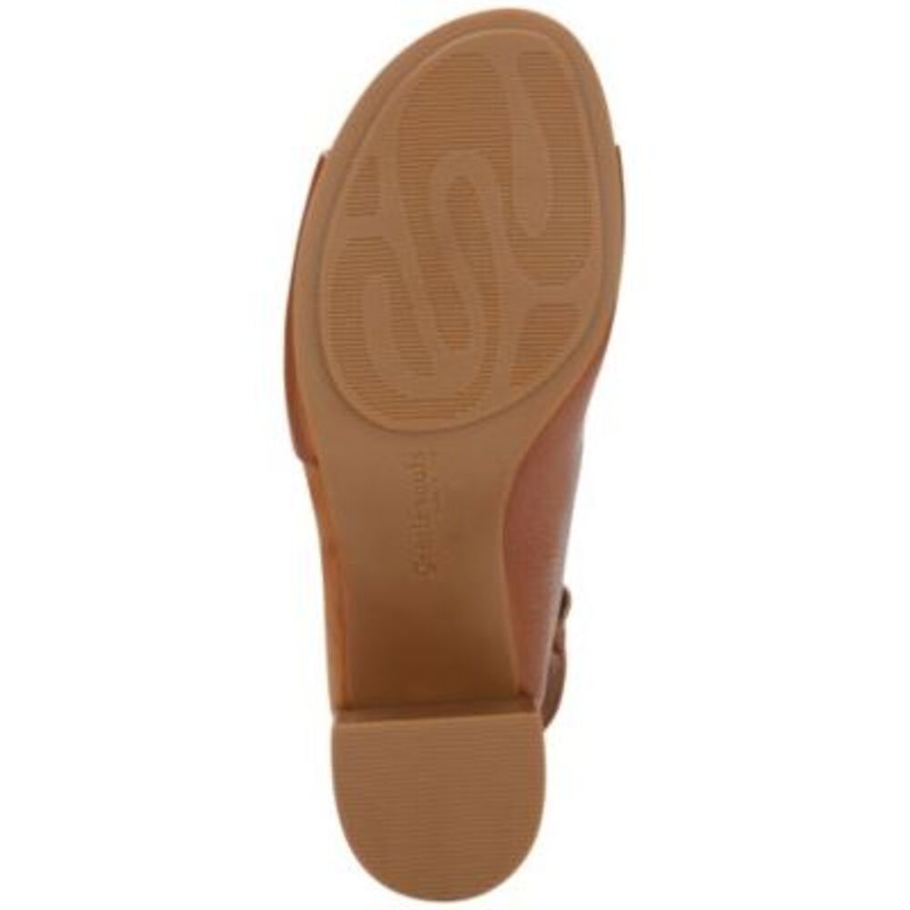 GENTLE SOULS KENNETH COLE Womens Brown Charlene Open Slingback Sandal 9.5 - Picture 4 of 4